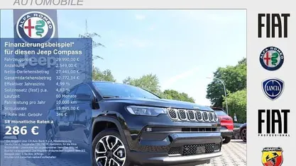 Gebraucht Jeep Compass Altitude 131 PS (96 kW) 2024 Schwarz SUV