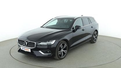 Gebraucht Volvo V60 Inscription 190 PS (139 kW) 2020 Schwarz Kombi
