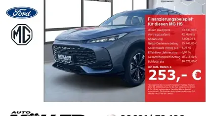 Neu MG HS Luxury 224 PS (164 kW) 2026 Grau SUV