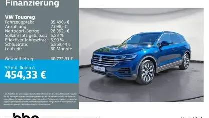 Occasion VW Touareg Basis 286 PK (210 kW) 2018 Blauw SUV