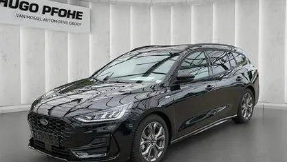 Schwarz Gebraucht 2024 Ford Focus ST-Line X Kombi | 24.450 € (Fairer Preis)