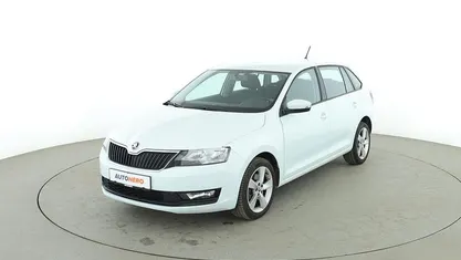 Gebraucht Skoda Rapid Cool Edition 110 PS (80 kW) 2019 Weiß Kleinwagen