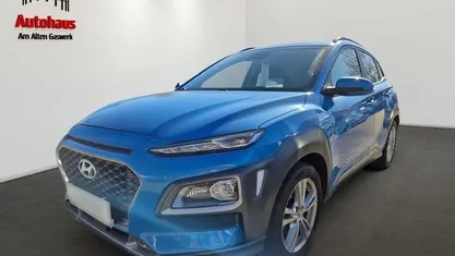 Gebraucht Hyundai Kona Premium 120 PS (88 kW) 2020 Blau SUV