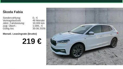 Gebraucht Skoda Fabia Tour 116 PS (85 kW) 2025 Limousine
