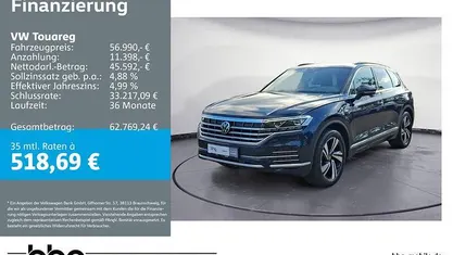 Blau Gebraucht 2023 VW Touareg Elegance SUV | 56.990 € (Fairer Preis)