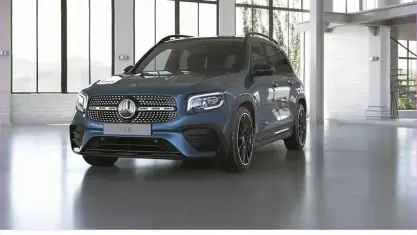 Brugt Mercedes GLB200 AMG 150 HK (110 kW) 2023 Blå SUV