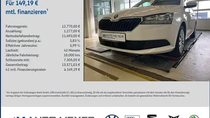 Gebraucht 2020 Skoda Fabia Ambition Kleinwagen | 12.770 € (Fairer Preis)