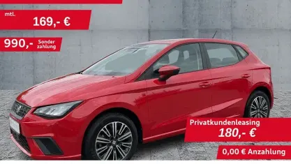 Gebraucht Seat Ibiza Style 116 PS (85 kW) 2024 Rot Kleinwagen