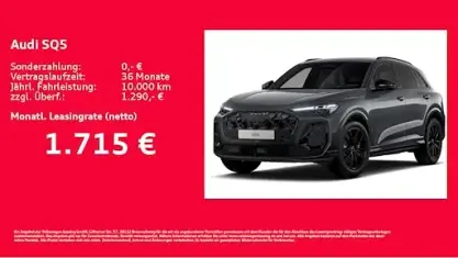 Neu Audi SQ5 Ambiente 367 PS (269 kW) 2026 Grau SUV