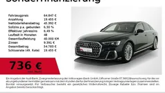 Firmamentblau metallic Gebraucht 2024 Audi A8 Ambiente Limousine | 64.847 € (Superpreis)