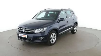 Gebraucht VW Tiguan LOUNGE 2015 Blau SUV