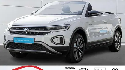 Pure white Gebraucht 2025 VW T-Roc Cabriolet Goal Cabrio | 26.990 € (Guter Preis)