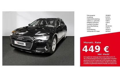 Schwarz Gebraucht 2022 Audi A6 Sport Kombi | 35.880 € (Fairer Preis)