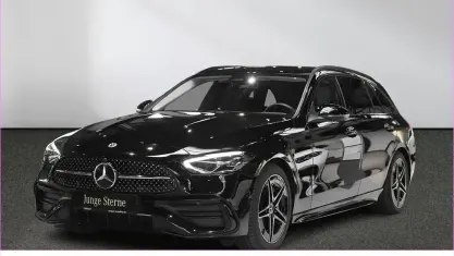 Gebraucht Mercedes C180 AMG 170 PS (125 kW) 2023 Schwarz Limousine