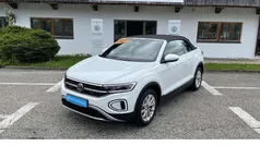 Weiß Gebraucht 2024 VW T-Roc Cabriolet Style Cabrio | 24.900 € (Superpreis)