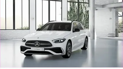 Gebraucht Mercedes C300e AMG 204 PS (150 kW) 2023 Weiß Limousine