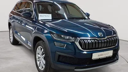 Gebraucht Skoda Kodiaq Style 150 PS (110 kW) 2022 Lavablau metallic SUV