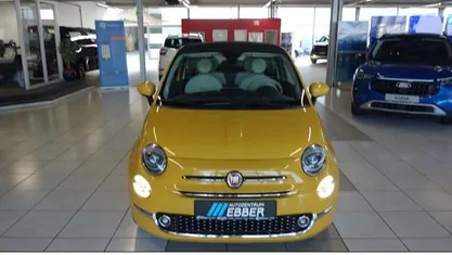 Gebraucht Fiat 500C Lounge 69 PS (50 kW) 2015 Gelb Cabrio
