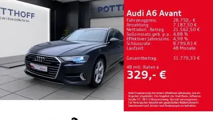 Gebraucht Audi A6 Sport 299 PS (219 kW) 2023 Grau Kombi