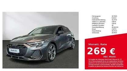 Gebraucht Audi A3 Sportback e-tron S-Line 204 PS (150 kW) 2025 Kleinwagen