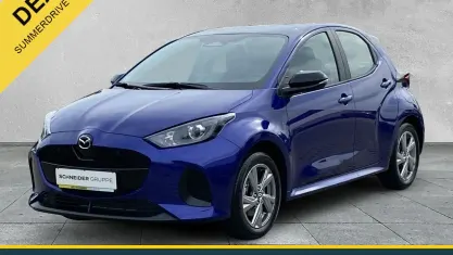 Neu Mazda 2 Exclusive-Line 92 PS (67 kW) 2025 Blau Limousine