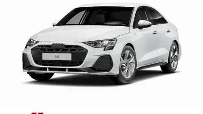 Brugt Audi A3 Business 150 HK (110 kW) 2025 Hvid Sedan