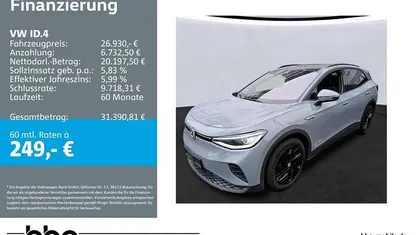 Gebraucht VW ID.4 Pro Performance 150 kW (204 PS) 2022 Mondsteingrau SUV