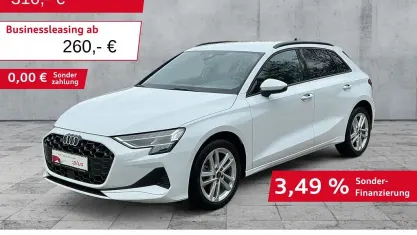 Używany Audi A3 Advanced 116 KM (85 kW) 2025 Biały Sedan/Limuzyna