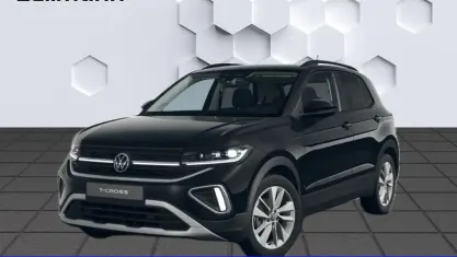 Neu VW T-Cross Life 150 PS (110 kW) 2026 Schwarz SUV