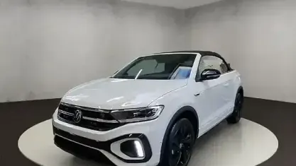 Neu VW T-Roc Cabriolet R-line 150 PS (110 kW) 2026 Pure white uni schwarz Cabrio