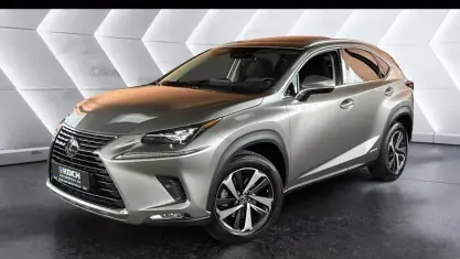 Gebraucht Lexus NX300h E-FOUR Luxury Line 197 PS (144 kW) 2019 Silber SUV