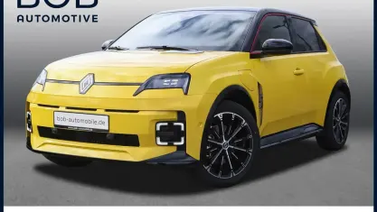 Neu Renault 5 E-Tech Iconic 89 kW (122 PS) 2026 Pop yellow + dach black pearl Limousine