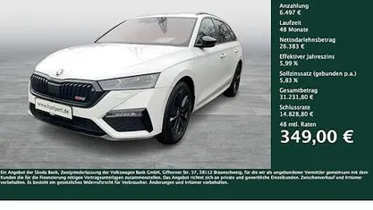 Gebraucht 2023 Skoda Octavia RS Kombi | 32.880 € (Fairer Preis)