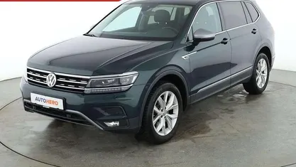 Brugt VW Tiguan Allspace Highline 179 HK (131 kW) 2018 Grøn SUV