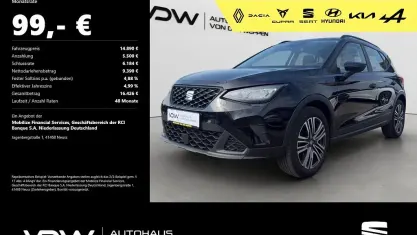 Gebraucht Seat Arona Style 95 PS (69 kW) 2024 Schwarz SUV