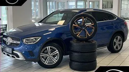Gebraucht Mercedes GLC220 AMG 194 PS (142 kW) 2023 Lack spektralblau Coupé