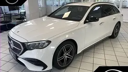 Używany Mercedes E220 Advanced 197 KM (144 kW) 2025 Biały Kombi