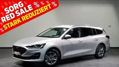 Neu Ford Focus Titanium X 125 PS (91 kW) 2026 Silber, moondustsilver metallic Limousine