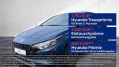 Vibrant blue / mic Neu 2025 Hyundai i20 Trend Limousine | 21.990 € (Fairer Preis)