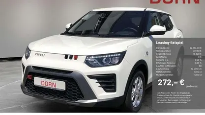 Neu Ssangyong (KGM) Tivoli 163 PS (119 kW) 2025 Grand white SUV