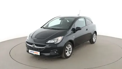Gebraucht Opel Corsa drive 90 PS (66 kW) 2016 Schwarz Kleinwagen