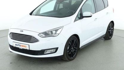 Gebraucht Ford C-MAX Titanium 150 PS (110 kW) 2018 Weiß Van / Kleinbus