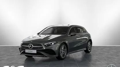 Metalliclack mountaingrau Gebraucht 2025 Mercedes A200 AMG Limousine | 33.869 € (Fairer Preis)