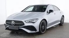 Metalliclack hightechsilber Gebraucht 2024 Mercedes CLA200 AMG Coupé | 37.890 € (Fairer Preis)