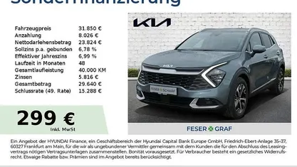 Yuka grau Neu 2025 Kia Sportage Spirit SUV | 31.850 € (Guter Preis)