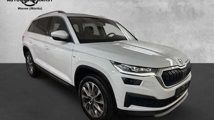 Gebraucht Skoda Kodiaq Clever 150 PS (110 kW) 2022 Weiß SUV