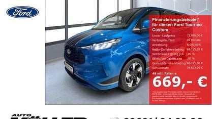 Neu Ford Tourneo Sport 170 PS (125 kW) 2026 Blau Van / Kleinbus