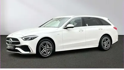 Brugt Mercedes C300e AMG 313 HK (230 kW) 2025 Hvid Stationcar