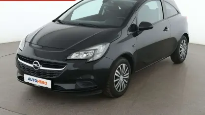 Gebraucht Opel Corsa Edition 90 PS (66 kW) 2015 Schwarz Kleinwagen
