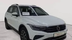 Pure white Gebraucht 2021 VW Tiguan Life SUV | 24.390 € (Guter Preis)